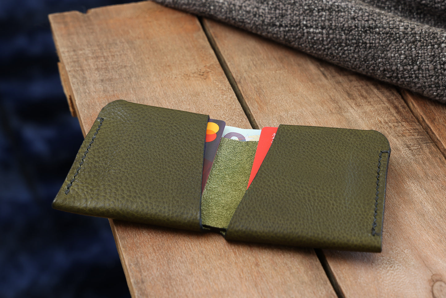 Oliva - Minimalist Leather Wallet