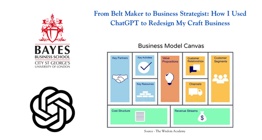 From Belt Maker to Business Strategist: How I Used ChatGPT to Redesign My Craft Business