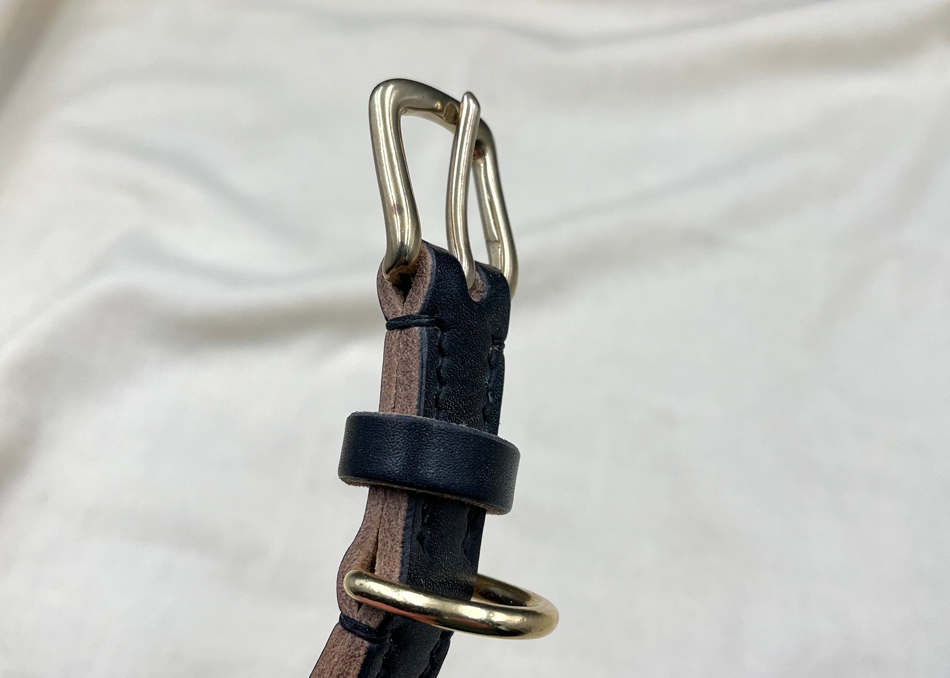 Baker's Oak Bark Leather Dog Collar and Lead Set