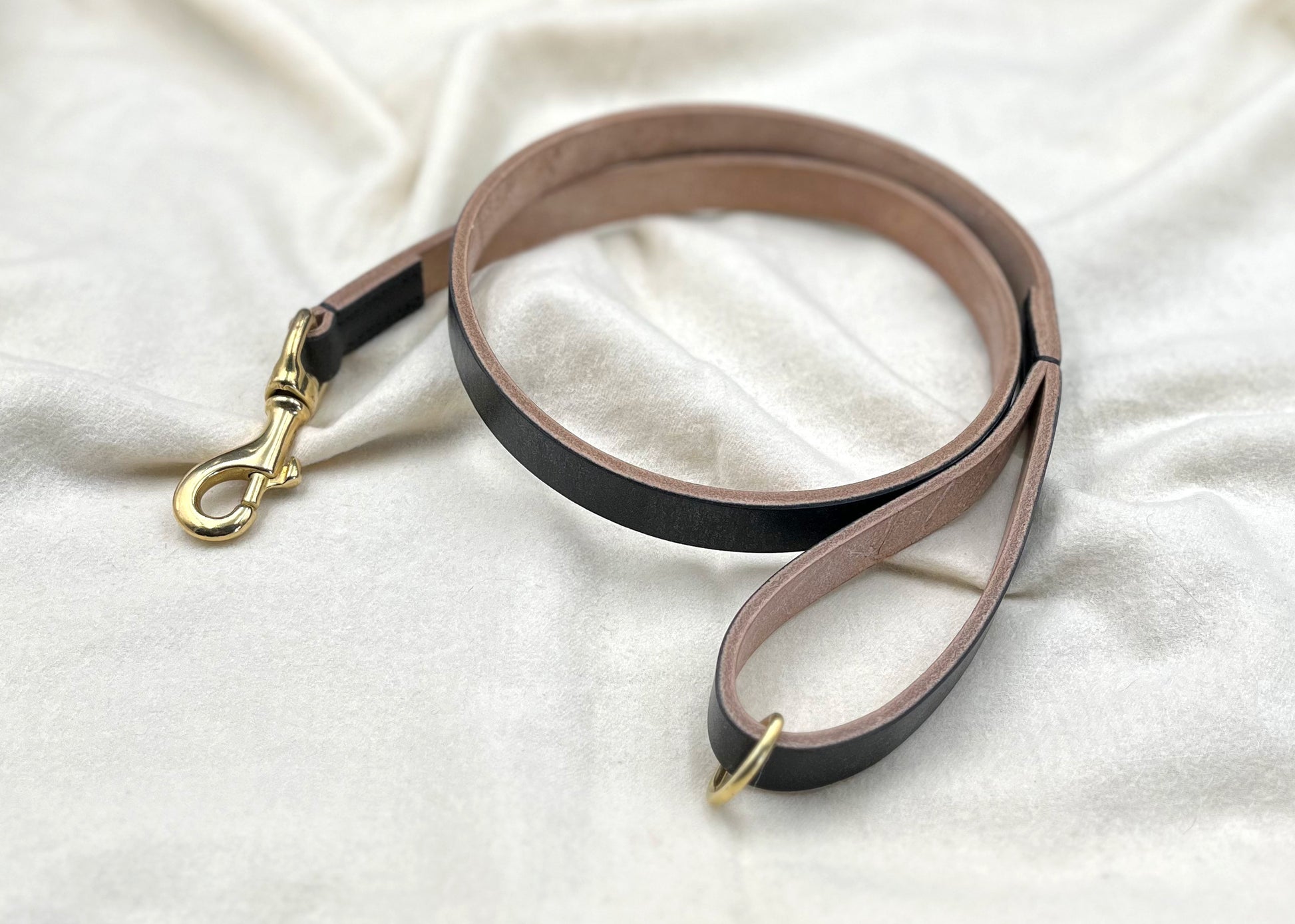 Baker's Oak Bark Leather Dog Lead