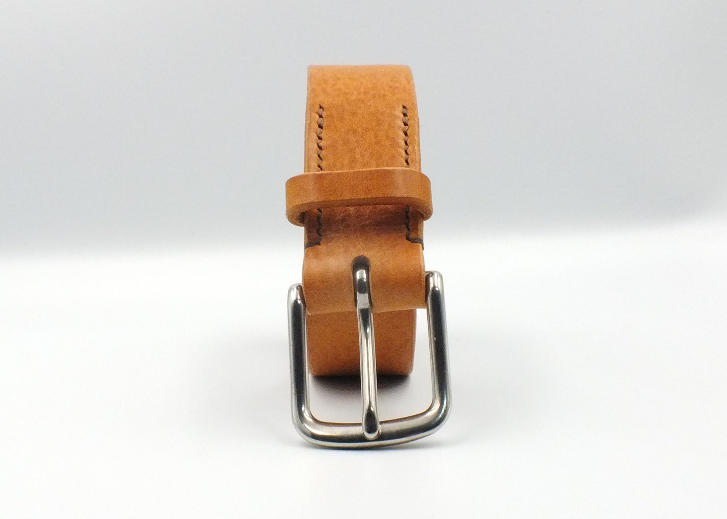 SALE - Tan Leather Belt - 1.5" (38mm wide) - 32" to 36" Waist