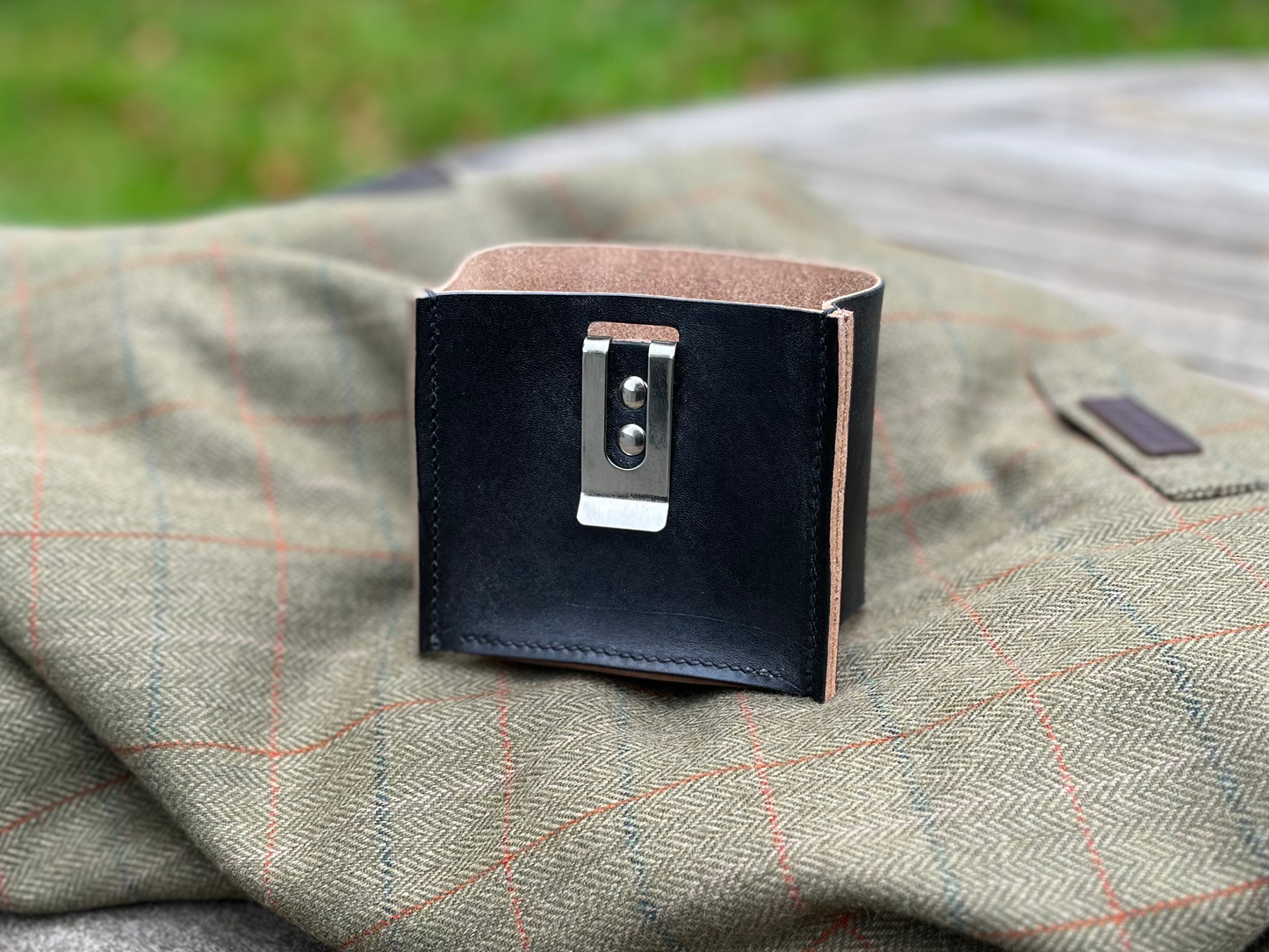 Leather Shotgun Cartridge Box Holder
