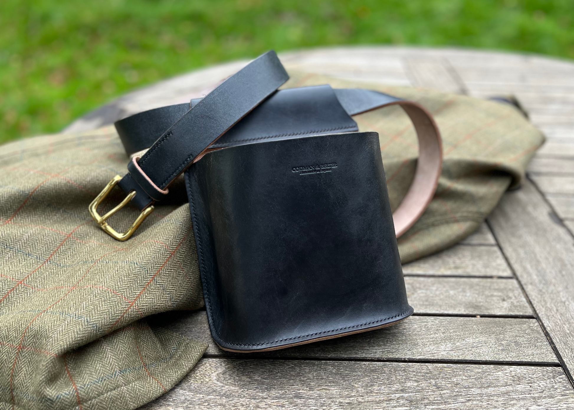 Leather Shotgun Cartridge Pouch