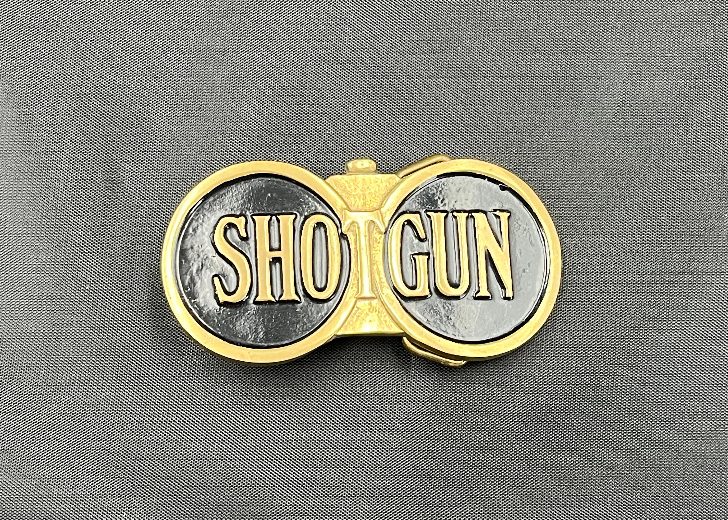 Shotgun Belt Buckle by Tanside - 12/85 – Codman and Belter